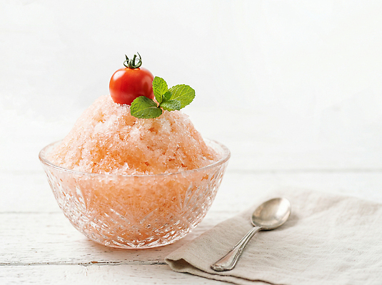 JPG 편집이미지 그릇 음식 토마토 과일 디저트 여름 유행 얼음 민트 빙수 편집실사 AI포토 AI콘텐츠 자연요소 식기 계절 채소 허브 CG 파일형식 식물