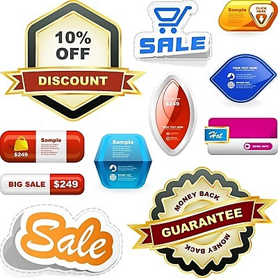 EPS 해외이미지 일러스트 비즈니스 선물 사람없음 세트 꼬리표 라벨 세일 상점 축하 퍼센트 구매 심볼 쿠폰 상업 마케팅 특별함 해외202004 해외일러스트 컨셉 프레임 쇼핑 특수기호 파일형식 벡터