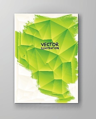 EPS 해외이미지 템플릿 디자인 배너 포스터 종이 백그라운드 일러스트 벽지 수채화 미술 사람없음 그래픽 장식 초록색 페인트 얼룩 그림 캔버스 페이지 엘리먼트 해외202004 해외일러스트 컬러 문화예술 파일형식 벡터