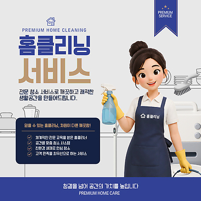 템플릿 깨끗함 앞치마 편안함 청소 서비스 정리 청소부 생활공간 전문 청소업체 홈케어 이미지템플릿 AI파일 직업 컨셉 관리 감각 파일형식 벡터