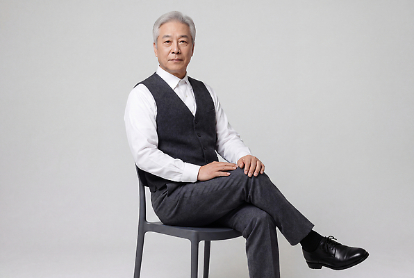 JPG 편집이미지 노년 남자 포즈 셔츠 의자 실내 앉기 정장 회색 조끼 의료성형뷰티 스타일 편집실사 AI인물포토 AI콘텐츠 옷 컬러 가구 상의 모션 사람 성인 내부 외투 CG 파일형식 AI포토 생활용품 오브젝트