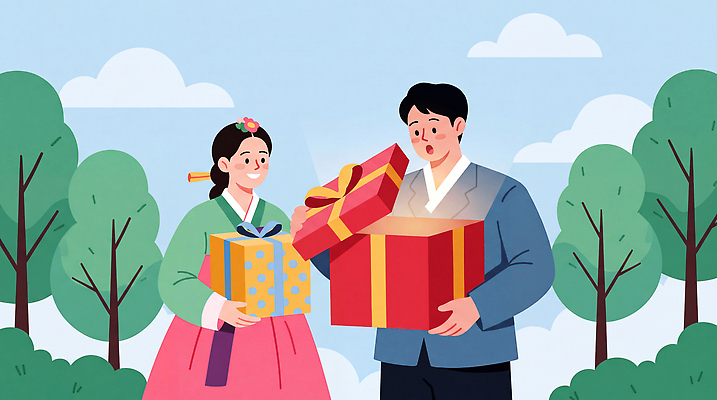 JPG 나무 공원 여자 남자 행복 일러스트 하늘 선물 웃음 이벤트 소풍 추석 기쁨 거래 만남 축하 한복 국내일러스트 AI일러스트 AI콘텐츠 식물 한국전통 공공시설 명절 감정 컨셉 표정 사람 야외활동 전통의상 파일형식 전통 기념일 한국 시설 아시아 나라