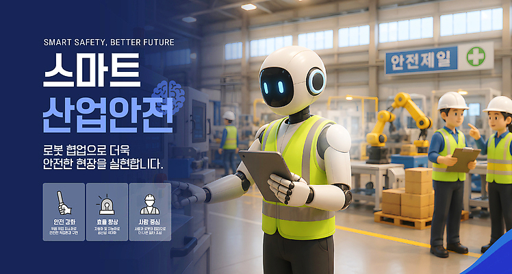 템플릿 컨셉 공업 안전 장비 파일형식 벡터 스마트 산업 로봇 협력 공장 자료 확인 작업 안전장비 사람 기술 제조 미래 AI파일 이미지템플릿