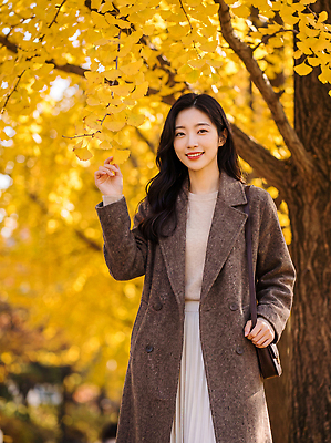 JPG 나무 편집이미지 여자 행복 자연 웃음 풍경 친구 산책 가을 외출 점심 의료성형뷰티 편집실사 AI인물포토 AI콘텐츠 식물 계절 감정 관계 휴식 표정 사람 CG 생태계 파일형식 AI포토 컨셉
