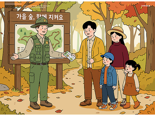나무 어린이 여행 단풍 일러스트 가족 국립공원 대화 풍경 자연보호 환경 등산 금지 정보 탐험 가을 숲 수집 안내원 방문 무단 국내일러스트 AI파일 식물 직업 계절 공원 잎 관계 자연 말하기 사람 트래킹 보호 파일형식 벡터 공공시설 컨셉 모션 레저 생태계 시설