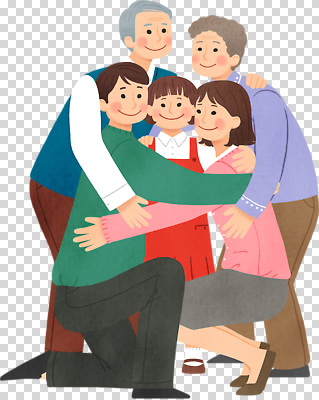 편집이미지 행복 어린이 가족 관계 포옹 사랑 웃음 성인 부모 모임 즐거움 PNG 조부모 참여 감정 안기 표정 사람 파일형식 모션