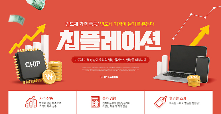 PSD 편집이미지 이벤트 금융 노트북 스마트폰 컴퓨터 정보 소비 알림 상승 반도체 인플레이션 이미지편집 컨셉 경제 전자제품 핸드폰 스마트기기 파일형식