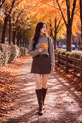JPG 편집이미지 공원 여자 패션 단풍나무 선인장 햇빛 걷기 가을 나뭇가지 조경 흙길 의료성형뷰티 편집실사 AI인물포토 AI콘텐츠 나무 식물 계절 공공시설 길 단풍 모션 사람 빛 흙 CG 파일형식 AI포토 잎 시설