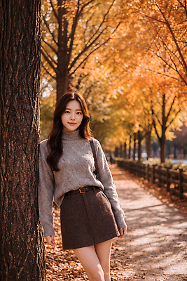 JPG 편집이미지 옷 공원 여자 자연 단풍나무 거리 풍경 산책 가을 의료성형뷰티 편집실사 AI인물포토 AI콘텐츠 나무 계절 공공시설 단풍 휴식 사람 CG 생태계 파일형식 AI포토 식물 컨셉 잎 시설