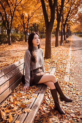 JPG 편집이미지 공원 여자 벤치 자연 단풍나무 휴식 산책로 가을 즐거움 의료성형뷰티 편집실사 AI인물포토 AI콘텐츠 나무 계절 공공시설 감정 길 컨셉 단풍 의자 사람 CG 생태계 파일형식 AI포토 식물 가구 잎 시설 생활용품 오브젝트