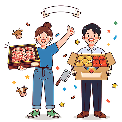 명절 감정 컨셉 식재료 포유류 표정 사람 이벤트 신체부위 파일형식 벡터 육류 과일 웃음 축하 상자 소 음식 남자 여자 손 파티 즐거움 신선 동물 칼 AI파일 국내일러스트 일러스트 추석