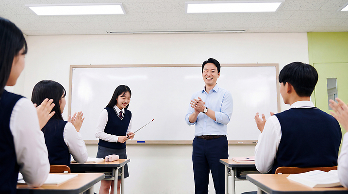 JPG 편집이미지 학생 교육 남자 교실 수업 대화 학습 교사 분위기 질문 참여 칭찬 의료성형뷰티 편집실사 AI인물포토 AI콘텐츠 직업 컨셉 학교 말하기 사람 CG 파일형식 AI포토 모션
