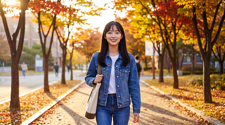 JPG 나무 편집이미지 여자 길 단풍 가방 웃음 햇빛 태양 걷기 캠퍼스라이프 가을 대학교 교정 여대생 의료성형뷰티 편집실사 AI인물포토 AI콘텐츠 자연요소 식물 라이프스타일 잡화 계절 대학생 잎 학교 모션 표정 사람 빛 CG 파일형식 AI포토 학생 교육 생활