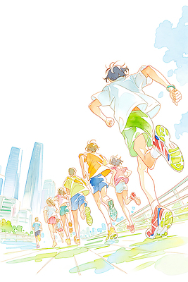 JPG 공원 스포츠 이동 일러스트 하늘 아침 레저 건강 사람 건물 파란색 친구 청춘 달리기 조깅 운동 햇빛 도시 그룹 국내일러스트 AI일러스트 AI콘텐츠 주간 건축물 공공시설 컬러 컨셉 관계 모션 빛 파일형식 자연요소 건축 시설