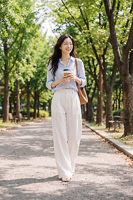 JPG 나무 편집이미지 공원 여자 도로 길 가방 여름 스마트폰 햇빛 걷기 산책 청바지 풀 의료성형뷰티 이미지편집 AI인물포토 AI콘텐츠 식물 잡화 계절 공공시설 바지 교통시설 모션 휴식 사람 빛 핸드폰 스마트기기 파일형식 AI포토 교통 컨셉 하의 전자제품 시설 옷