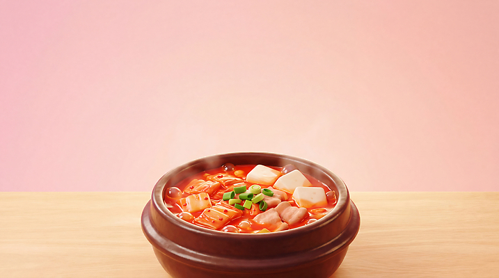 JPG 편집이미지 그릇 한식 재료 요리 식사 맛 국물 김치찌개 이미지편집 AI컴퓨터그래픽 AI콘텐츠 식기 음식 컨셉 찌개 파일형식