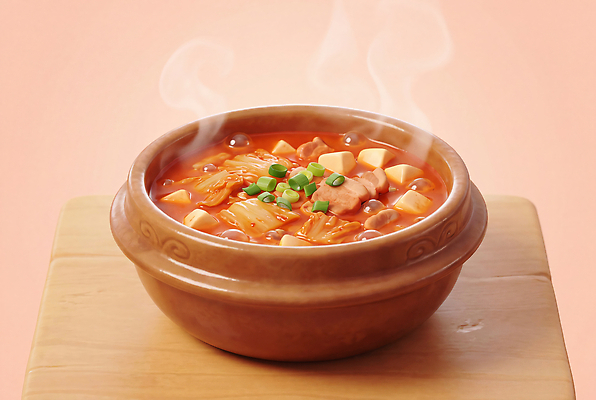 JPG 편집이미지 한식 채소 육류 요리 식사 양념 냄비 수증기 두부 국물 김치찌개 온기 이미지편집 AI컴퓨터그래픽 AI콘텐츠 음식 식재료 솥 찌개 파일형식 주방용품 생활용품 오브젝트