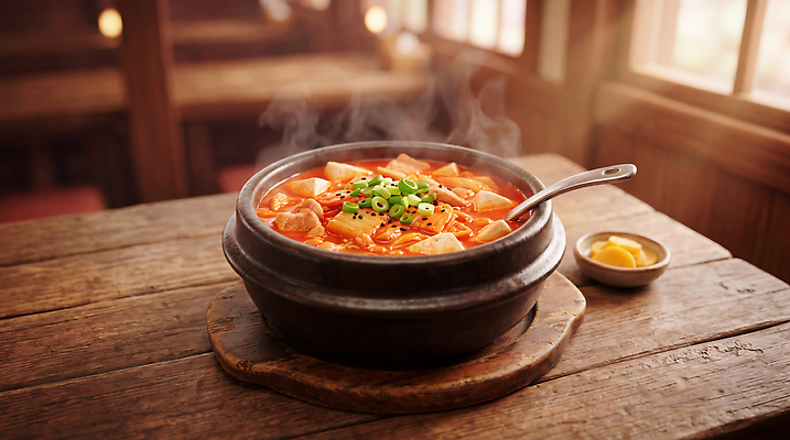 JPG 편집이미지 전통 한식 탁자 반찬 한국 요리 일상 식사 뜨거움 김 국물 파 김치찌개 이미지편집 AI컴퓨터그래픽 AI콘텐츠 아시아 음식 가구 채소 라이프 해조류 찌개 파일형식 나라 생활용품 생활 해양식물 수중식물 오브젝트 식물