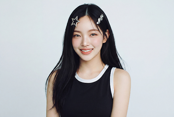 JPG 편집이미지 여자 행복 얼굴 포즈 장신구 표정 미소 웃음 상반신 머리카락 매력적 머리핀 검은머리 의료성형뷰티 스타일 편집실사 하이틴 AI인물포토 AI콘텐츠 헤어스타일 감정 컨셉 사람 신체부위 머리 CG 파일형식 AI포토