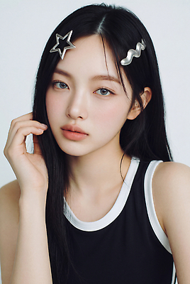 JPG 모델 편집이미지 헤어스타일 손 응시 여자 포즈 상의 장신구 상반신 머리핀 머리장식 의료성형뷰티 편집실사 하이틴 AI인물포토 AI콘텐츠 시선 옷 컨셉 사람 신체부위 장식 CG 파일형식 AI포토