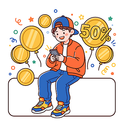남자 별 일러스트 이벤트 장식 스마트폰 쇼핑 세일 정보 소비 즐거움 풍선 관심 참여 특가판매 국내일러스트 AI파일 자연요소 감정 사람 핸드폰 스마트기기 파일형식 벡터 전자제품