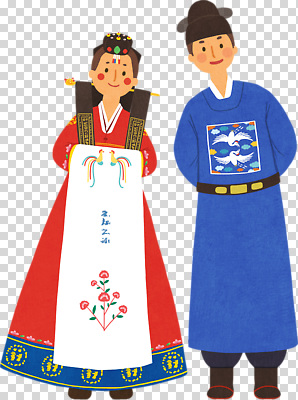 편집이미지 전통 디자인 커플 옷 문화 한국 함께함 이벤트 세트 한복 즐거움 PNG 한국전통 감정 아시아 컨셉 관계 전통의상 파일형식 나라