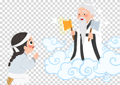 편집이미지 전통 문화 어린이 하늘 이야기 대화 놀람 만남 도구 신 이미지 PNG 감정 종교 컨셉 표정 말하기 사람 파일형식 모션
