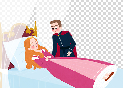 편집이미지 캐릭터 동화 이야기 사랑 이벤트 침실 침대 잠 방문 PNG 역할 왕국 왕자 깨우기 감정 가구 모션 파일형식 생활용품 오브젝트