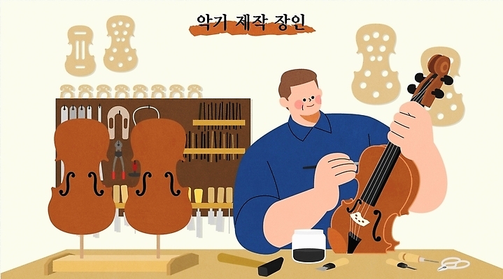손 남자 예술 악기 음악 일러스트 현악기 기술 목재 장비 도구 작업 작업실 부속품 제조 바이올린 장인 수공예 국내일러스트 AI파일 나무 재료 문화예술 사람 신체부위 공예 오브젝트 파일형식 벡터 식물 취미