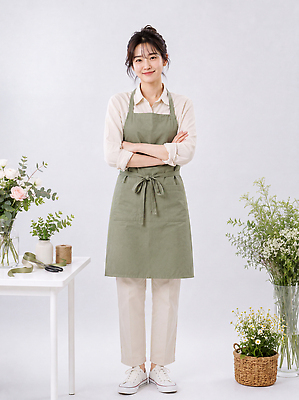 JPG 식물 편집이미지 꽃 미소 사람 장식 카메라 앞치마 도구 작업 꽃집 생화 플로리스트 의료성형뷰티 편집실사 AI인물포토 AI콘텐츠 직업 표정 전자제품 상점 CG 파일형식 AI포토