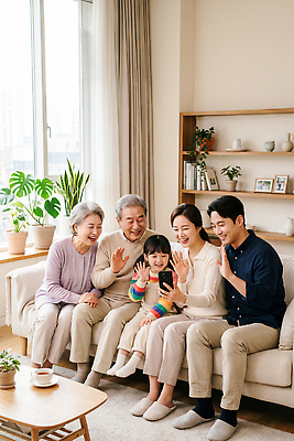 JPG 편집이미지 손 어린이 거실 가족 함께함 웃음 사람 스마트폰 소파 연령 흔들림 의료성형뷰티 편집실사 AI인물포토 AI콘텐츠 컨셉 의자 관계 모션 표정 신체부위 핸드폰 스마트기기 CG 파일형식 AI포토 가구 전자제품 생활용품 오브젝트