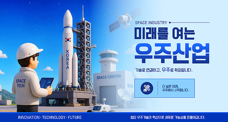 템플릿 과학 미래 한국 기술 로켓 전시회 탐사 우주산업 혁명 개발 이미지템플릿 AI파일 산업 아시아 컨셉 우주 전시 파일형식 벡터 나라