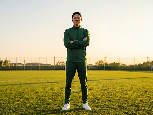 JPG 편집이미지 행복 스포츠 하늘 운동선수 잔디 운동 축구 경기장 자신감 저녁 연습 스포트라이트 의료성형뷰티 편집실사 식물 감정 스포츠시설 건강 구기 밤 야간 CG 파일형식 자연요소 시설