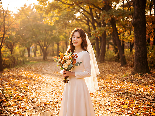 JPG 나무 편집이미지 공원 여자 꽃 행복 꽃다발 웨딩드레스 단풍 자연 결혼식 나뭇잎 햇빛 가을 의료성형뷰티 스몰웨딩 편집실사 식물 드레스 계절 공공시설 감정 결혼 잎 사람 빛 CG 생태계 파일형식 옷 이벤트 시설