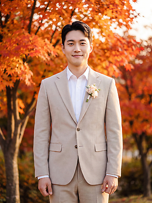 JPG 나무 편집이미지 남자 꽃 단풍 자연 결혼식 풍경 턱시도 가을 의료성형뷰티 스몰웨딩 편집실사 식물 계절 결혼 잎 사람 정장 CG 생태계 파일형식 옷 이벤트