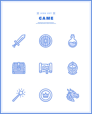 디자인 지도 일러스트 세트 게임 뉴스 검 방패 보물상자 투구 물약 드래곤 마법봉 국내일러스트 AI파일 무기 놀이 약 파일형식 벡터 의학