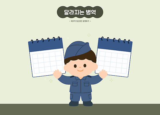 캐릭터 손 남자 일러스트 군대 관리 군인 두개 달력 변화 계획 군복 준비 제시 국내일러스트 AI파일 직업 컨셉 유니폼 2 사람 신체부위 국군 파일형식 벡터 옷