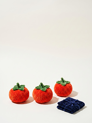 JPG 편집이미지 감 장식 인테리어 추석 오브젝트 창의성 패브릭 편집실사 디자인 명절 과일 직물 CG 파일형식 전통 기념일 이벤트