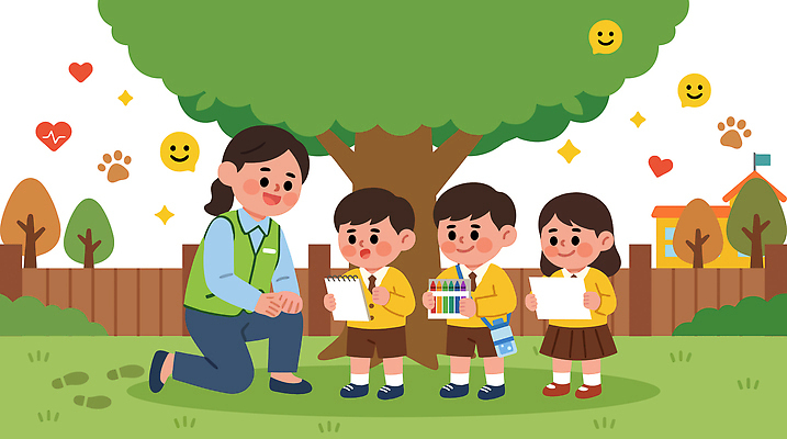 나무 손 교육 종이 일러스트 자연 색연필 여름 학습 교사 기쁨 보드 놀이터 즐거움 약속 소통 사생대회 국내일러스트 AI파일 식물 직업 계절 감정 스포츠 컨셉 놀이 학용품 신체부위 생태계 대회 파일형식 벡터 문구용품 사람 오브젝트