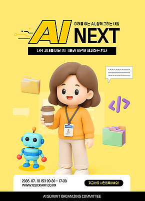 템플릿 미래 기술 이벤트 학습 정보 조직 로봇 개발 프로그램 AI_인공지능 이미지템플릿 AI파일 교육 컨셉 파일형식 벡터
