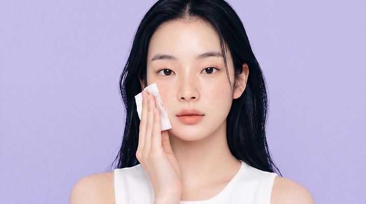 JPG 편집이미지 여자 관리 화장 촬영 화장품 피부 피부관리 닦기 스킨케어 주근깨 패드 의료성형뷰티 편집실사 AI인물포토 AI콘텐츠 모션 사람 신체부위 뷰티 점 CG 파일형식 AI포토
