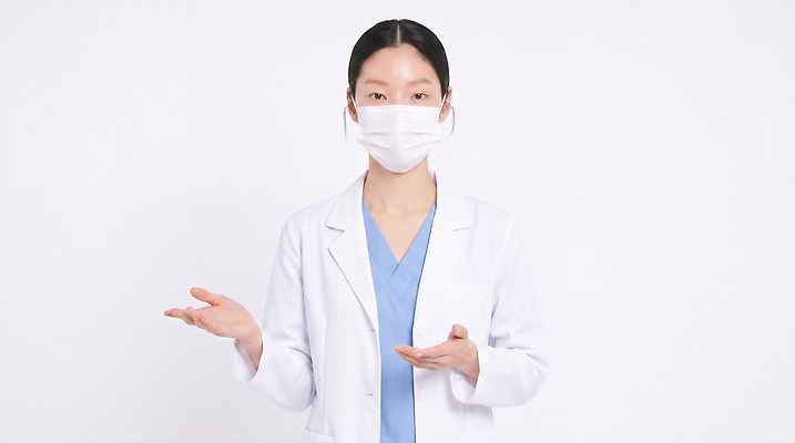 JPG 편집이미지 여자 의학 건강 병원 마스크 설명 일상 치료 의료진 의사 정보 의사가운 질문 상담 방역 의료성형뷰티 코로나바이러스 편집실사 AI인물포토 AI콘텐츠 직업 모션 사람 라이프 가운 바이러스 CG 파일형식 AI포토 옷 생활