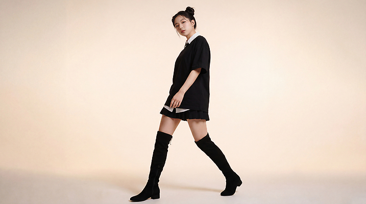 JPG 모델 편집이미지 옷 여자 패션 포즈 상의 하의 스튜디오 사람 걷기 사진촬영 작업 의료성형뷰티 스타일 편집실사 AI인물포토 AI콘텐츠 모션 촬영 CG 파일형식 AI포토