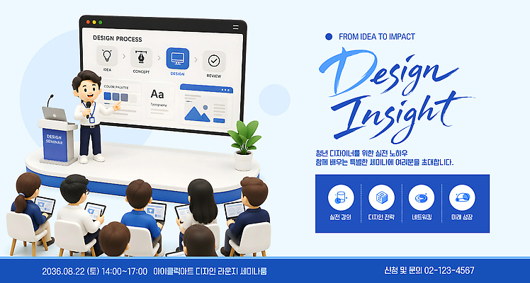 템플릿 디자인 교육 아이디어 기술 강사 공간 모임 정보 발표 강의 과정 세미나 이미지템플릿 AI파일 직업 컨셉 파일형식 벡터