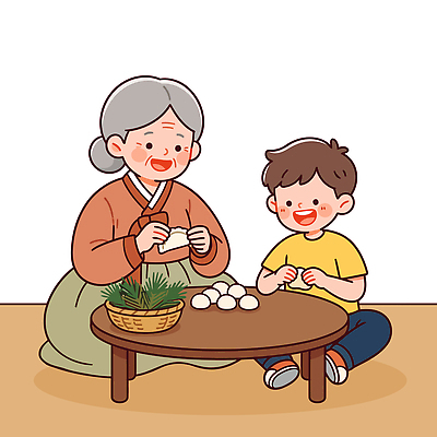 전통 손 할머니 어린이 일러스트 재료 가족 놀이 탁자 한국 대화 웃음 추석 방 만들기 비누 추석음식 나눔 국내일러스트 AI파일 여자 명절 노년 아시아 가구 관계 모션 표정 말하기 사람 신체부위 위생용품 전통음식 파일형식 벡터 기념일 나라 음식 생활용품 성인 이벤트 오브젝트