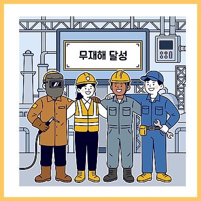 산업 일러스트 응원 협력 노동자 기념 작업복 안전 축하 작업 작업장 안전장비 용접 인력 국내일러스트 AI파일 직업 옷 컨셉 장비 파일형식 벡터