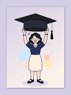 여자 교육 행복 일러스트 학사모 성공 엄마 학습 기쁨 꿈 축하 열정 자부심 학위 국내일러스트 AI파일 모자 감정 컨셉 졸업 가족 사람 파일형식 벡터 잡화 관계