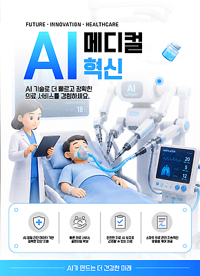 템플릿 여자 남자 의학 생명 기술 건강 병원 안전 치료 자료 기계 환자 의사 정보 로봇 시스템 혁명 AI_인공지능 이미지템플릿 AI파일 컨셉 사람 의료진 파일형식 벡터 직업