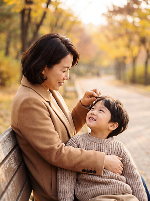 JPG 나무 편집이미지 공원 여자 남자 어린이 벤치 가족 단풍나무 엄마 함께함 사랑 웃음 소풍 가을 숲 의료성형뷰티 편집실사 식물 계절 공공시설 감정 컨셉 단풍 의자 관계 표정 사람 야외활동 CG 파일형식 가구 잎 시설 생활용품 오브젝트