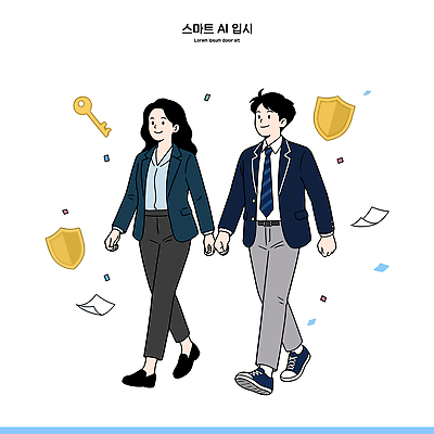 여자 남자 교복 남학생 일러스트 비즈니스 기술 안전 걷기 믿음 손잡기 만남 도시 도심 즐거움 키 방패 소통 스타일 국내일러스트 AI파일 학생 옷 감정 컨셉 모션 사람 파일형식 벡터